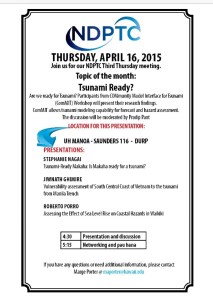 NDPTC 3rd Thursday Flyer