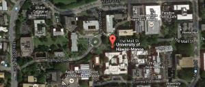 UH Manoa map